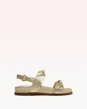 Clarita Sport Sandal Metallic Golden