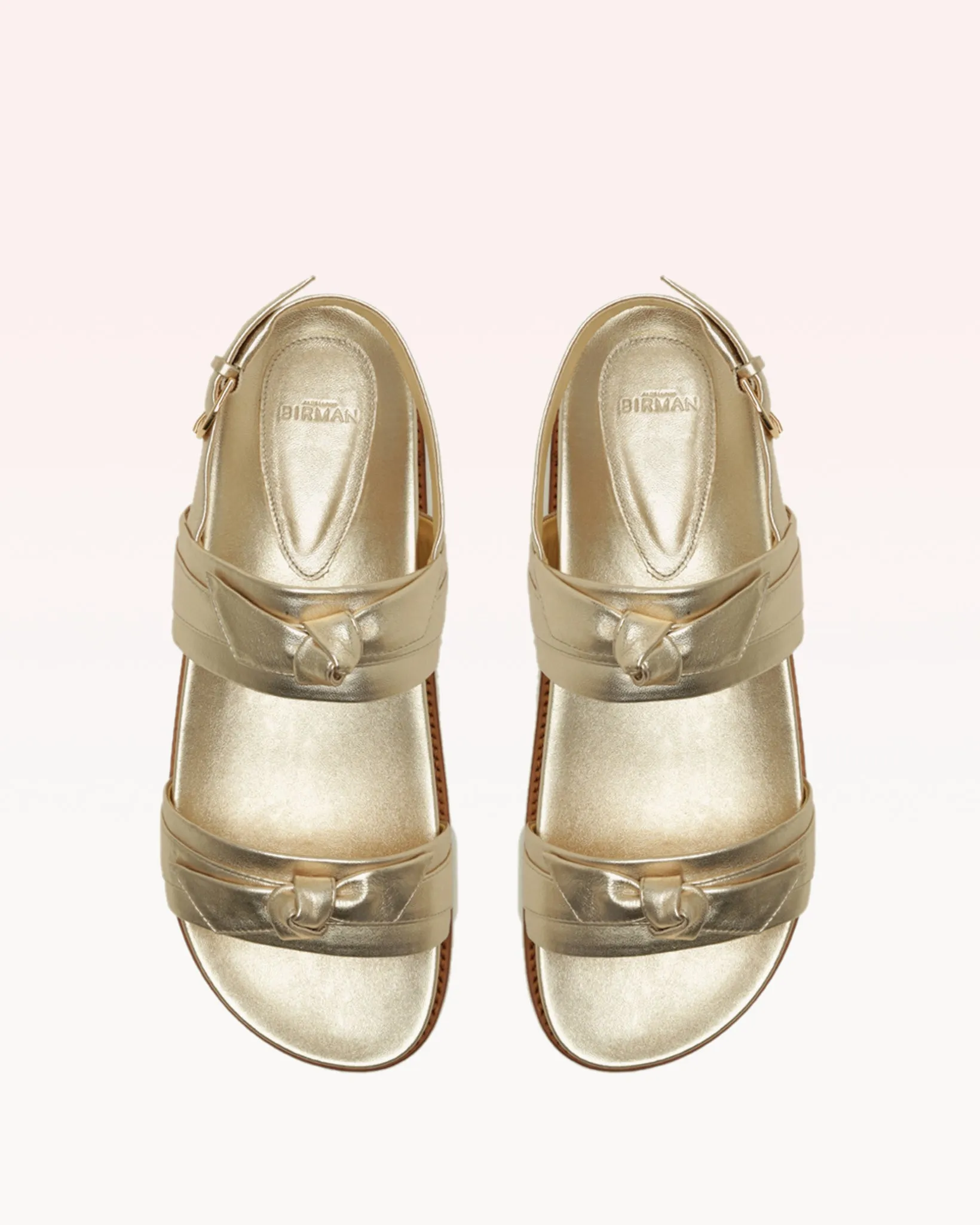 Clarita Sport Sandal Metallic Golden