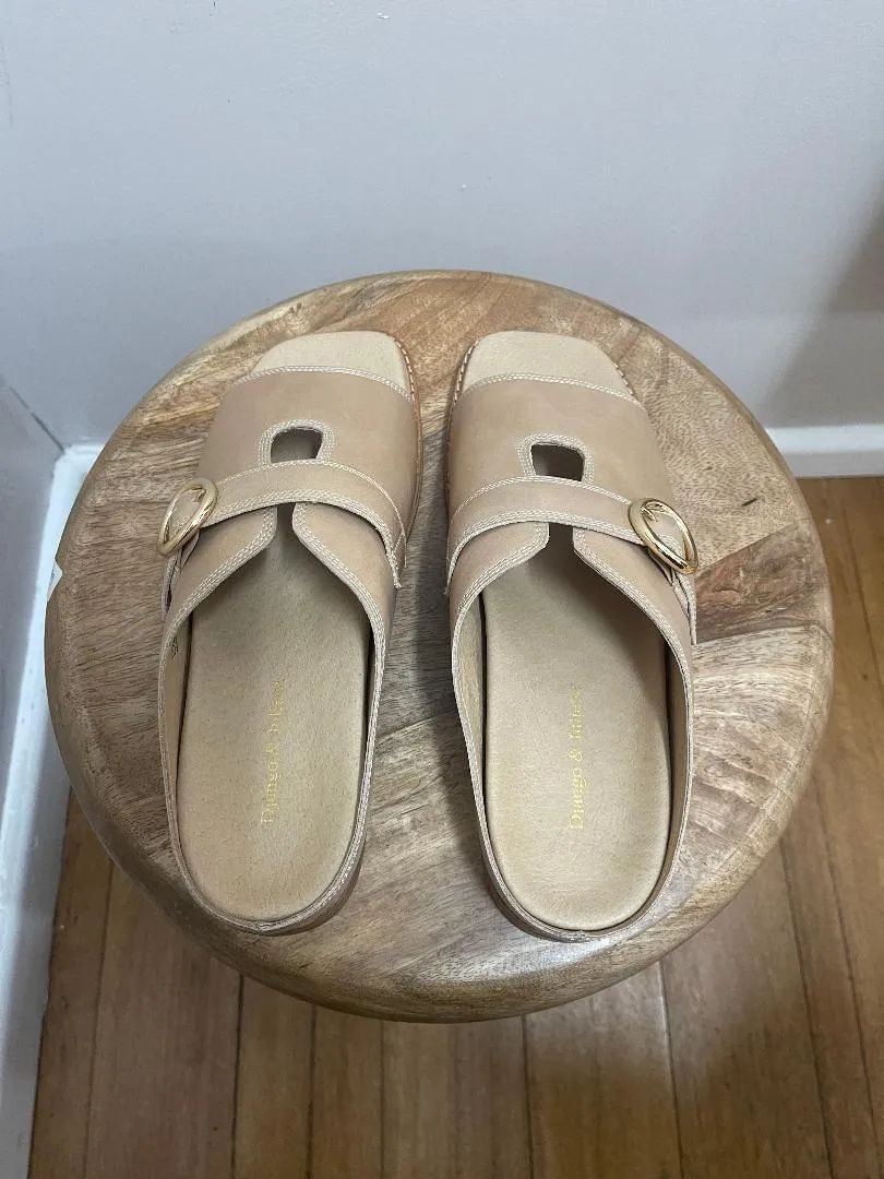 Django & Juliette - Sandals - Elode - Camel / Leather