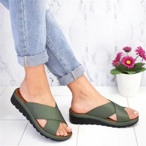 Dr. Home - Posture Alignment Cross Sandals