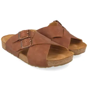 HAFLINGER Unisex Amiga Sandal, Saddale, Men 8 - Women 10