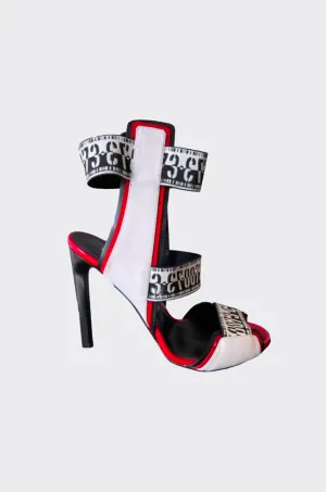 Logo Heeled Sandals