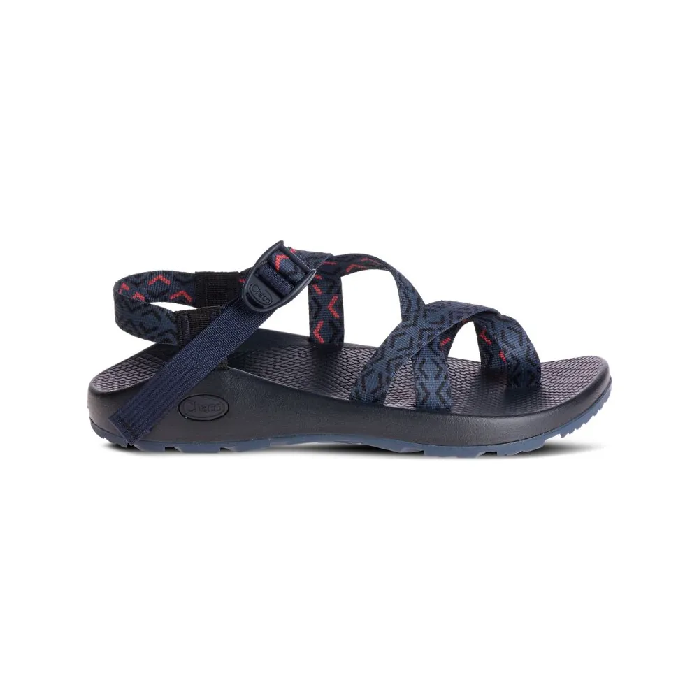 Men's Chaco Z/2 Classic Sandal Color: Stepped  Navy (WIDE WIDTH)