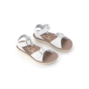 SALT WATER SUN-SAN SURFER SANDALS - WHITE