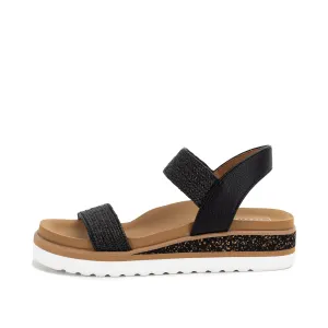 Terry Flatform Sandal