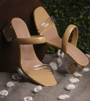 Toe-Ring High Heeled Sandals