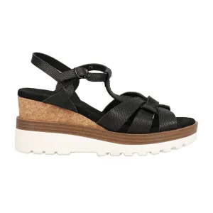 WOMEN'S VANELI CARLY WEDGE SANDAL | BLACK