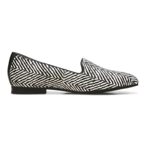 WOMEN'S VIONIC WILLA FLAT | BLACK / WHITE